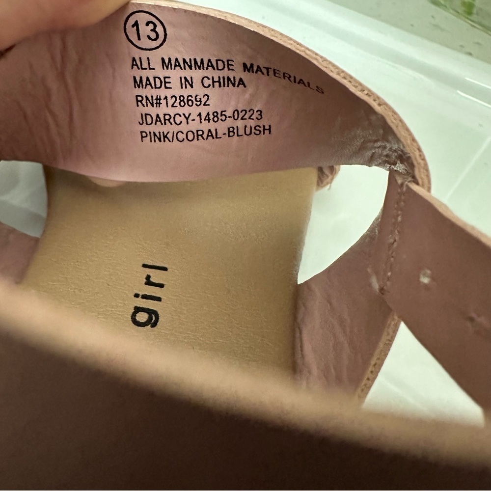 Madden Girl Toddler Girl Sandals Size 13 - Picture 12 of 13